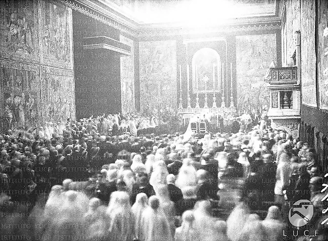 Capilla Paolina enero de 1930 Capilla Paolina enero de 1930
