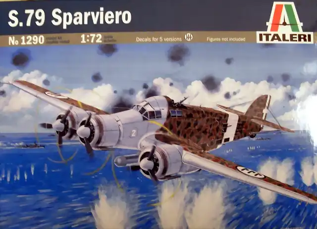 Italeri - S-79 Sparviero - 1-72