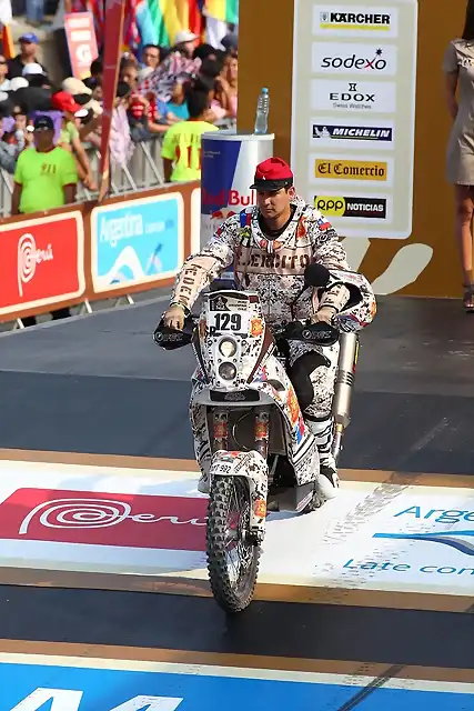 Ech. en dakar 2013, partida