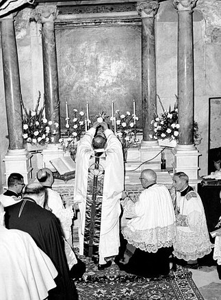 pablo vi misa 1964 capilla anunciacion