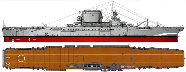 USS CV-2 Lexington (1940)