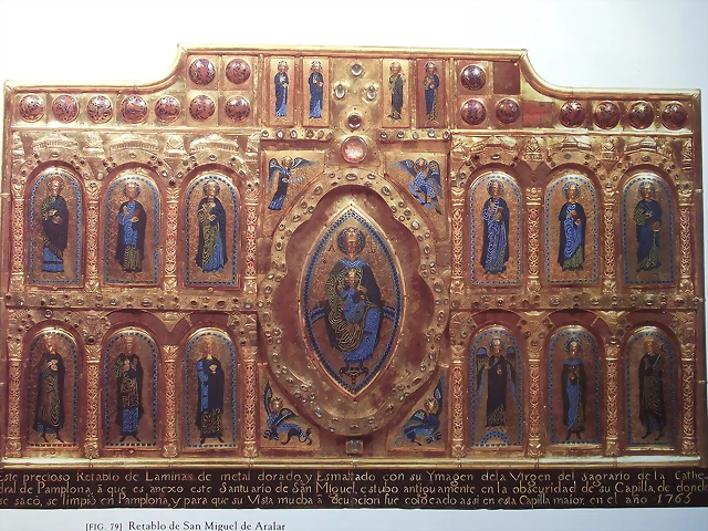 Frontal de San Miguel in Excelsis, siglo XII Frontal de San Miguel in Excelsis, siglo XII