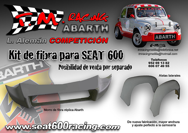 ANUNCIO SEAT 600 KIT FIBRA