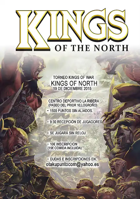 caetel torneo kings of the north