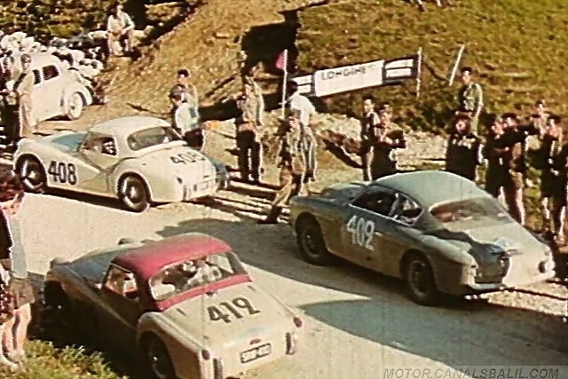 Triumph TR3 - '56 Coupe des Alpes - Paddy Hopkirk Triumph TR3 - '56 Coupe des Alpes - Paddy Hopkirk