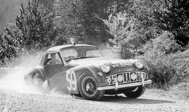 Triumph TR3 - '60 Coupe des Alpes - Vic Elford Triumph TR3 - '60 Coupe des Alpes - Vic Elford