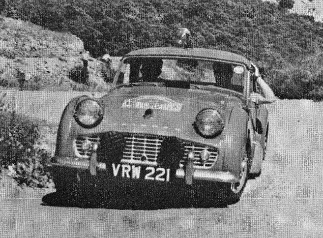 Triumph TR3 - Ian Titherington - '58 Alpine Rally Triumph TR3 - Ian Titherington - '58 Alpine Rally