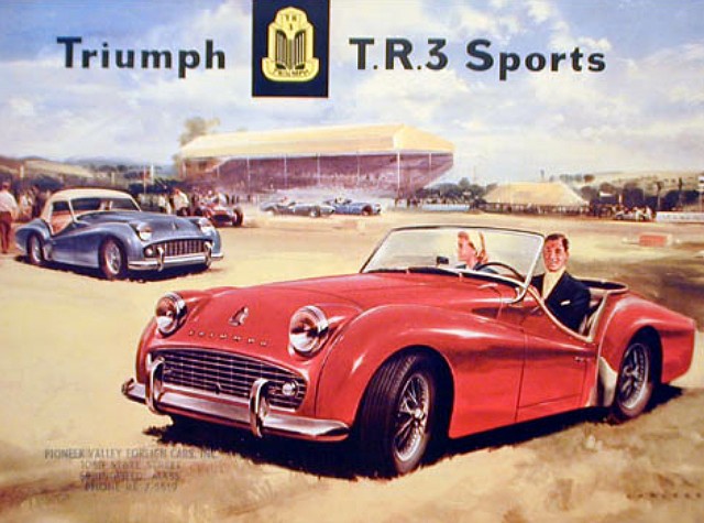 Triumph TR3 - publi Triumph TR3 - publi