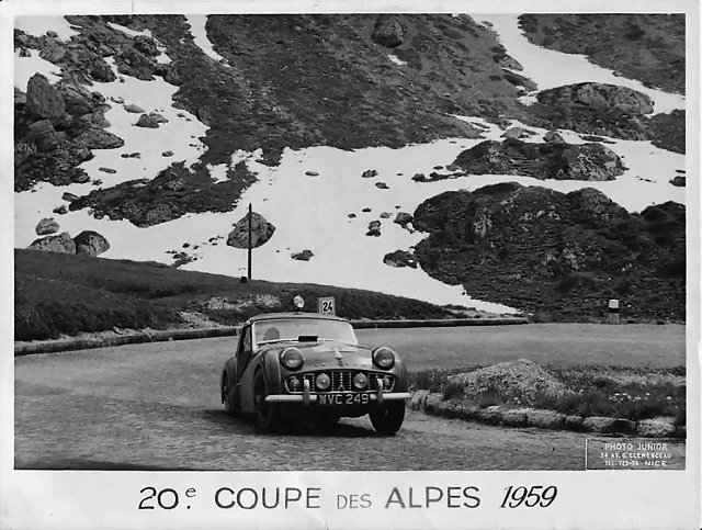 Triumph TR3 - '59 Coupe des Alpes Triumph TR3 - '59 Coupe des Alpes
