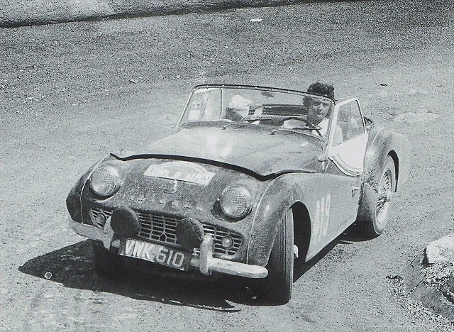 Triumph TR3 - '58 Coupe des Alpes - Anie Soisbault - Regine Cornine Triumph TR3 - '58 Coupe des Alpes - Anie Soisbault - Regine Cornine