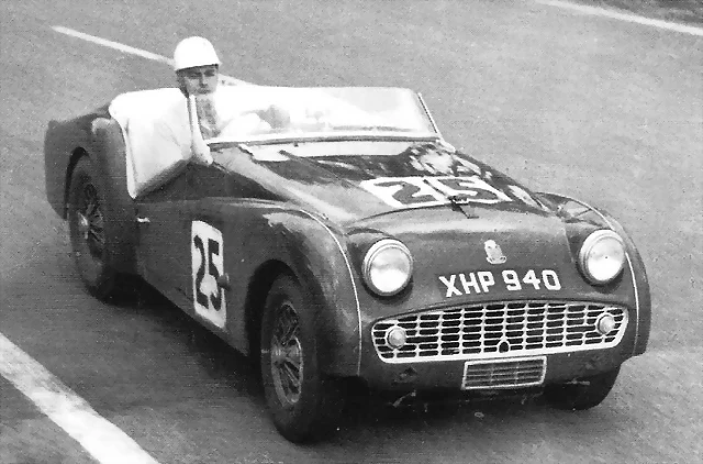 Triumph TR3 - racing #25b Triumph TR3 - racing #25b