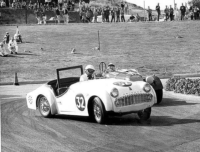 Triumph TR3 - racing Triumph TR3 - racing