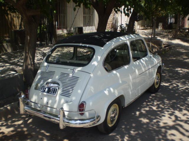 Fiat 600 techo de lona 1