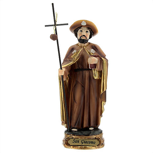 estatua-san-jaime-apostol-sombrero-peregrino-resina-12-cm