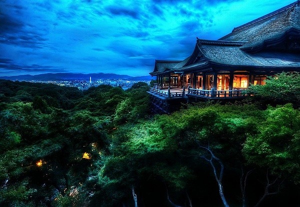 The #treetop #temple over #Kyoto