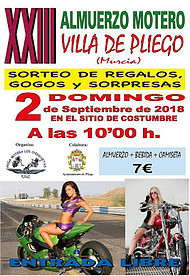 2 de septiembre - XXIII Almuerzo Vila de Pliego 2 de septiembre - XXIII Almuerzo Vila de Pliego