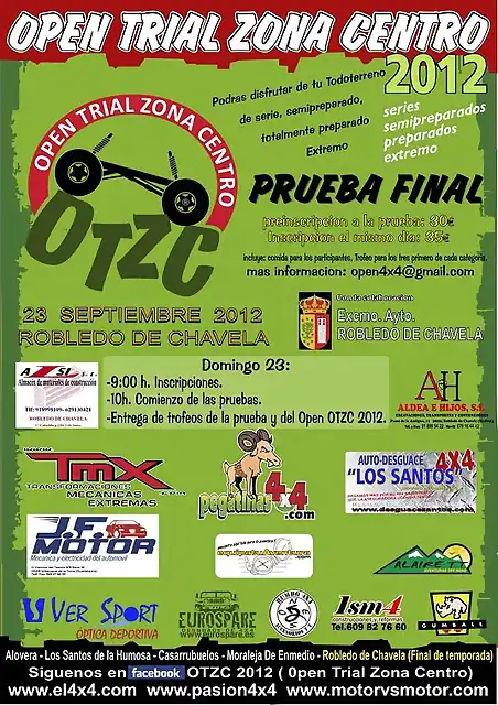 CARTEL OTZC ROBLEDO BAJA