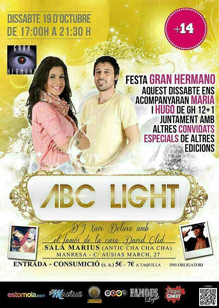 Cartel BOLO LIGHT Manresa