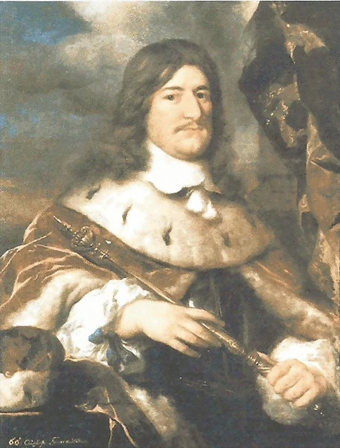 Federico Guillermo  I de Brandemburgo ?El gran Elector. Pintura de Gover Flinck