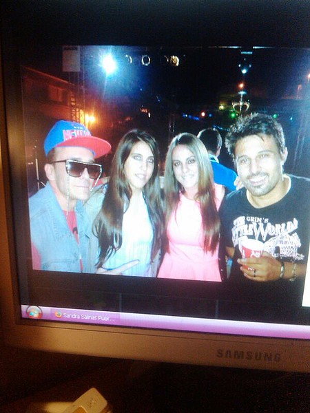 Sandra con Hugo y Jhota Sandra con Hugo y Jhota