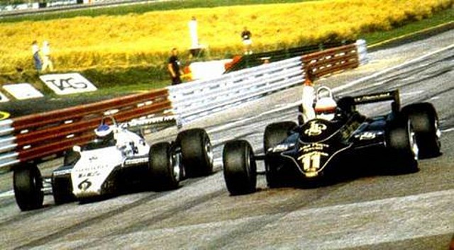 Zeltweg F1 \'82 Elio de Angelis Lotus 91 - Keke Rosberg Williams FW08