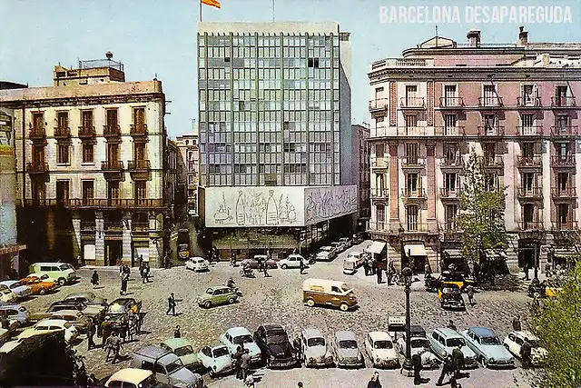 Barcelona plaza de la catedral