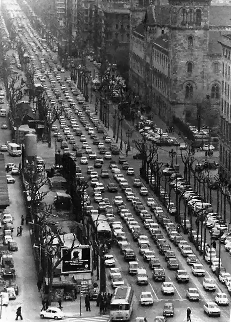 Barcelona Gran Via 1974