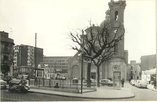 Barcelona metro plaza orfila