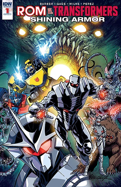 ROM vs. Transformers - Shining Armor 001-000 ROM vs. Transformers - Shining Armor 001-000
