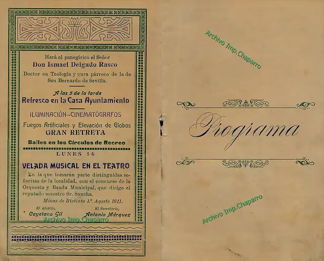 01-S. Roque-Programa 1911