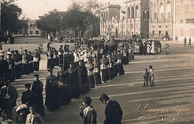 Ciudadela procesion Ciudadela procesion