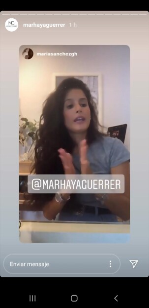Video Marhaya Guerrer IG Stories 14-9-2020 (1)