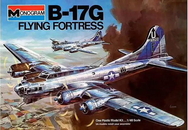 1975 - Monogram 1-48 - B-17G Flying Fortress