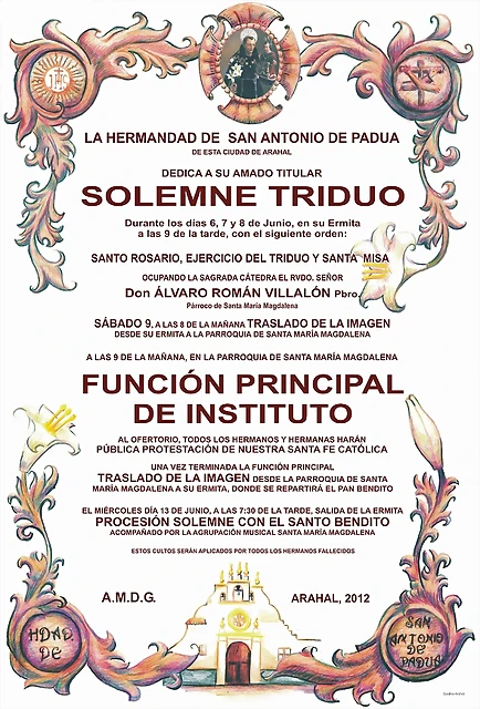 Triduo 2012