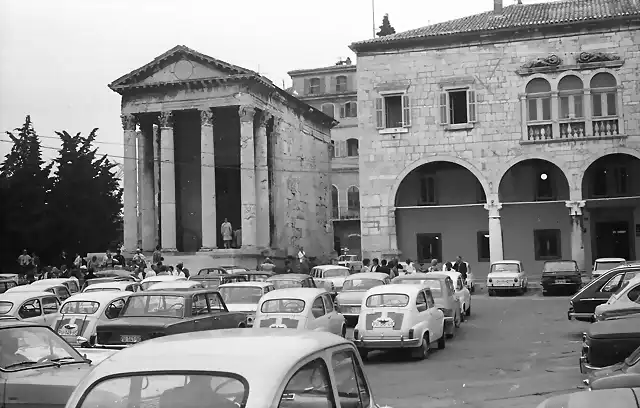 Pula - Forum Romanum, 1971