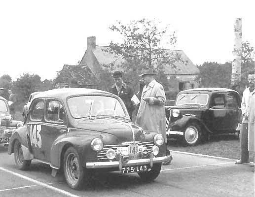 Renault 4CV - TdF'52 - Redel - Moser