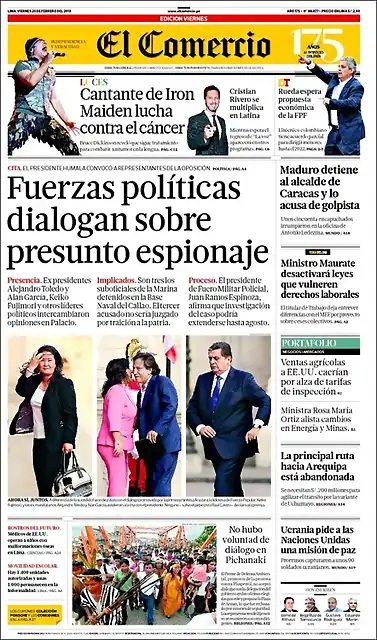 El Comercio, Per, 20.02.2015