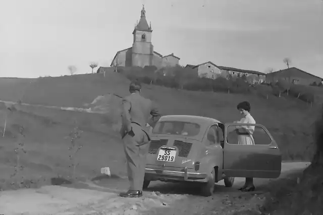 Zerain -  Provinz Gipuzkoa, Kirche Mari? Himmelfahrt, 1961