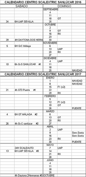 calendario