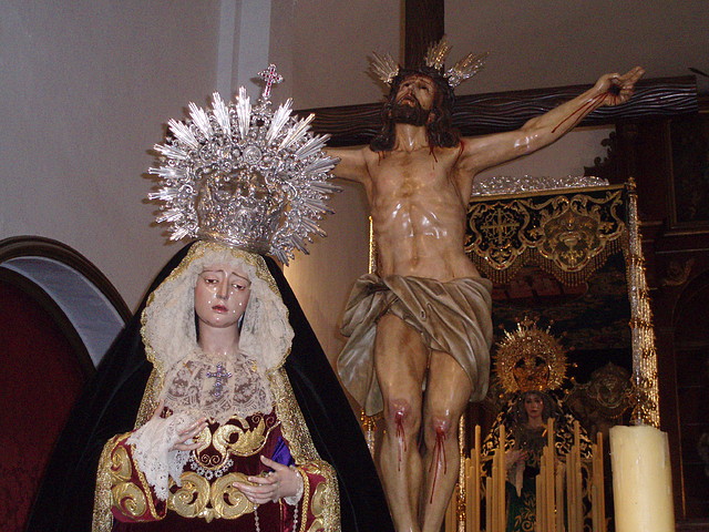 Cristo y virgen de la expiracin