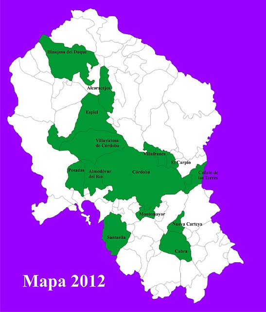 Mapa Pe?as Asociadas 2012