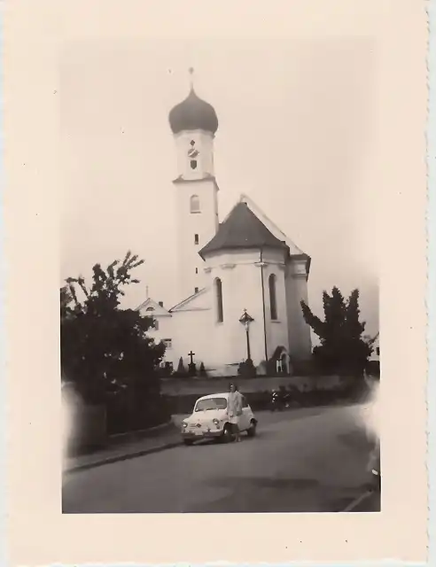 Kirche zwischen Kaub und. Moseltal ,1968