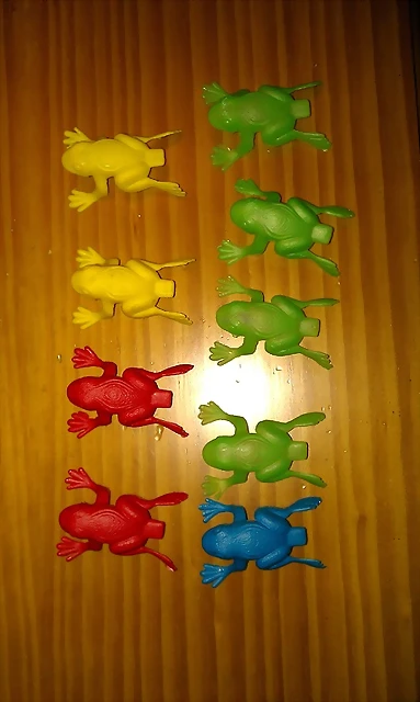 ranas plasticas.