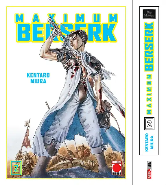 Berserk Maximum Portada + canto Tomo 2 04