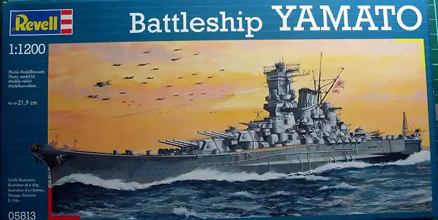 Revell - Yamato - 1-1200