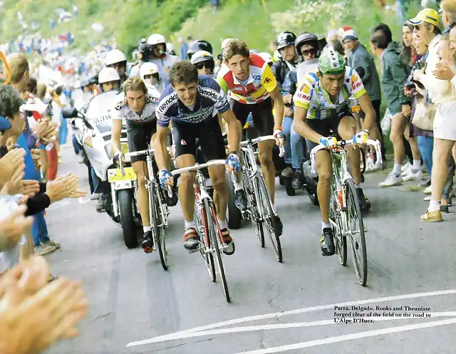 Perico-Tour1988-Alpe D'Huez-Rooks-Theunisse-Parra2