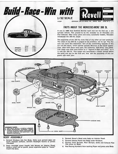 mercedes 300 SL racing body5