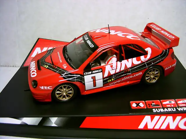 40 SUBARU IMPREZA E3 WRC CLUB NINCO N?1 (NINCO) Ref 50293