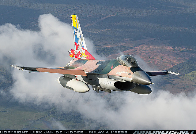 General Dynamics F-16A Fighting Falcon de la Fuerza Area de Venezuela