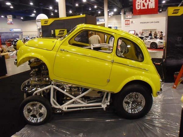 Fiat 500 Hot Rod